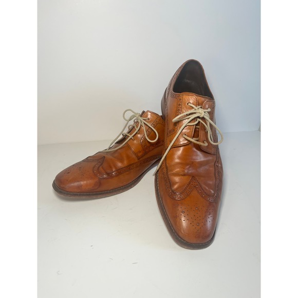 Cole Haan Nike Other - Cole Haan Men's Leather Wing Tip Dress Shoes Size 12 Med